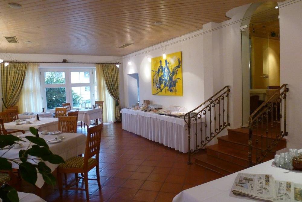 Hotel Alpenblick Garni Uberlingen Restaurant foto